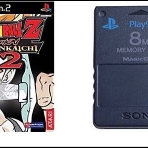 PS2: 8MB Memory Card Saved Game Data - Dragon Ball Z: Budokai Tenkaichi 2